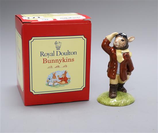 Royal Doulton Bunnykins: Airman, Businessman, Mystic, Father, Old Baloo, Fireman, Postman, Mother and Judge